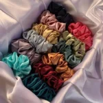 Silk Satin Scrunchies