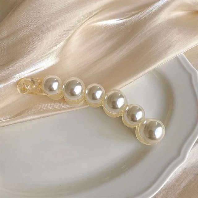 rubela store korean pearl banana clip hair accessory for women and girls kids-40
