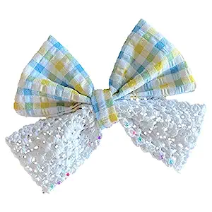 rubela store colorful bow pin hair accessory for women and girls kids 397