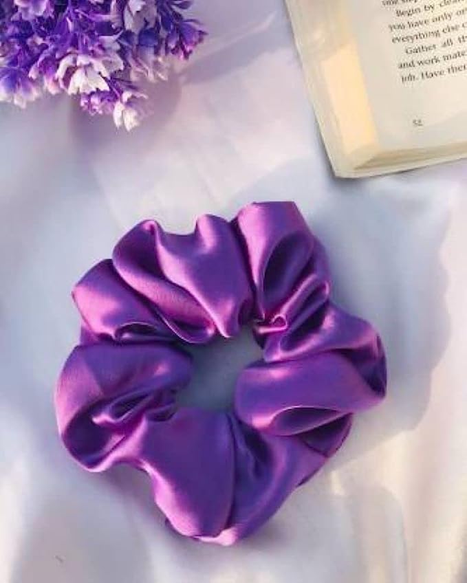 rubela store purple scrunchies hair accessory for women and girls kids-51