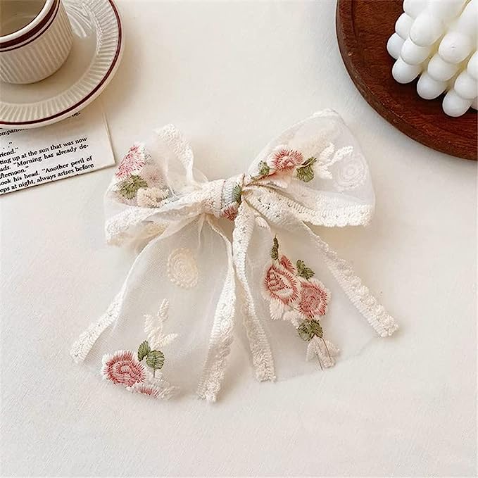 NOLITOY 1 Roll Box Bow Hair Clips Wedding Decorations for Ceremony Ribbons  for Flower Bouquets Ribbon for Bouquet Wedding Hair Clip Wedding Flowers