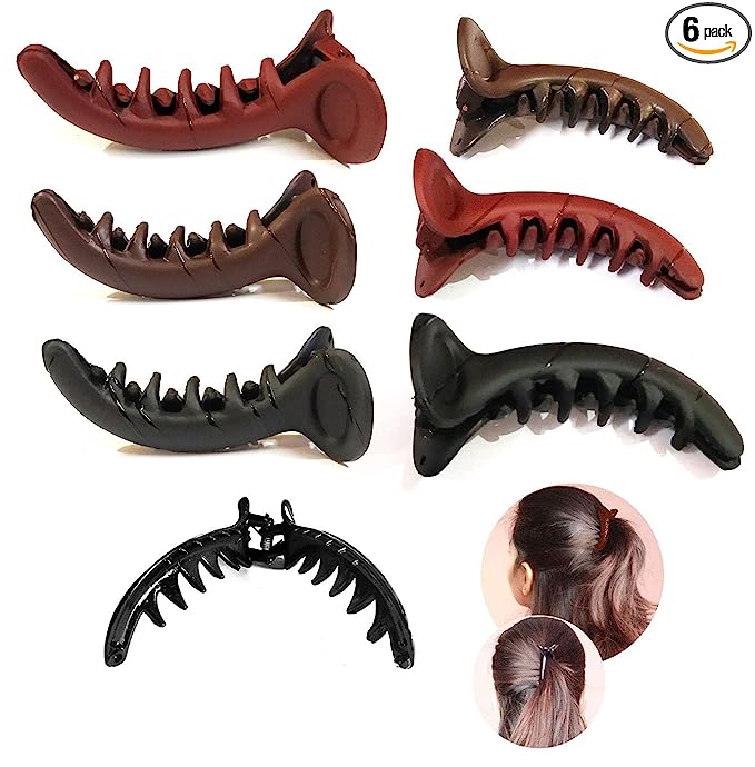 rubela store korean banana clip hair accessory for women and girls kids-36