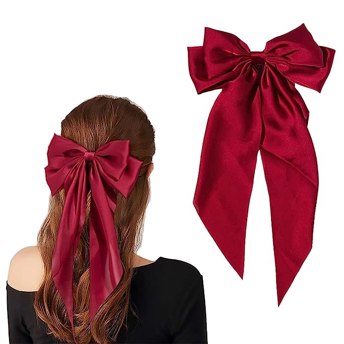 rubela store colorful bow pin hair accessory for women and girls kids 286