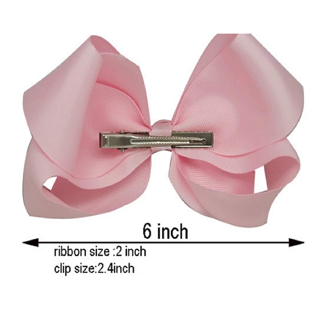 rubela store colorful bow pin hair accessory for women and girls kids 421