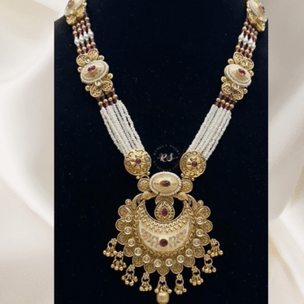 Real Look Ruby Set with Meena Work – Rubela Store