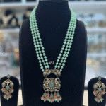 Rubela Store’s Premium Mozonite Jewelry – Mint Green Grace