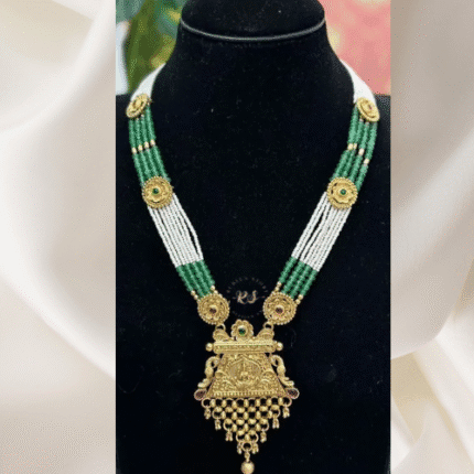 Real Look Long Mala Green Set | Rubela Store