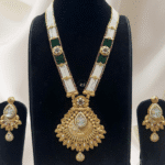 Real Look Long Mala Set with Mother of Pearl | Rubela