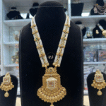 Premium Real Look Long Set with Meena Work | Rubela