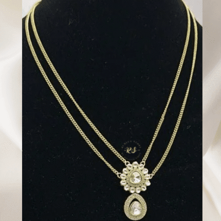 Redefined Elegance with Rubela Store's Mosonite set with a different pendant