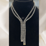 Rubela Store Elegant Mosonite Set – Dazzling Diamond-Look Jewellery for Timeless Glamour