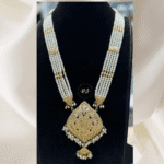 Elegant White Pearl Jadau Set – Rubela Store Exclusive