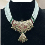 Rubela Store's Noor-E-Zehra Jadau Necklace – A Glimpse of Royal Moonlight