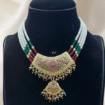 Rubela Store’s Eternal Aura Jadau Necklace – Timeless Beauty, Redefined