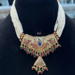 Rubela Store’s Maharani Jadau Glow – Necklace with Matching Earrings