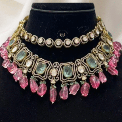 Celestial Glow Mosonite Set by Rubela Store – A Sparkle Beyond Ordinary