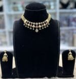 gold-look necklace