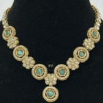 Rubela Store Signature Mint Mosonite Set with Pearl Glow