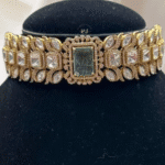 Rubela Store’s Royal Choker Kundan Mosonite Set – Where Tradition Meets Timeless Sparkle