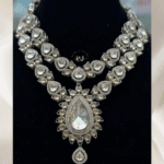 Winsome Kundan Mosonite Set with Timeless Radiance by Rubela Store