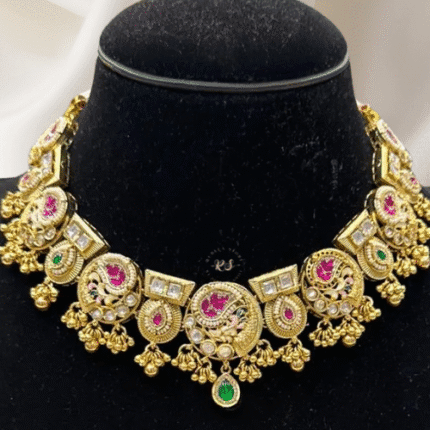Premium Gold Look Set – Real Gold Finish Jewellery by Rubela Store