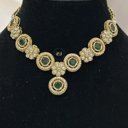 Drop Dead Gorgeous Green Mosonite Set by Rubela Store