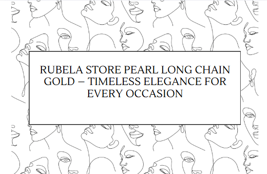 Pearl Long Chain Gold