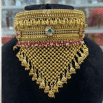 Gold-Look Padmavati Choker Set – Regal Elegance by Rubela Store