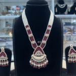 Royal Heritage Pink Moti Set by Rubela Store – Pearls for Every Occasion