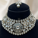 Premium Elegant Kundan Set with a Touch of Green - Rubela Store Exclusive