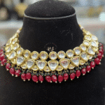 Rubela Store Red Kundan Set – Regal Radiance in Every Detail