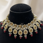 Royal Elegance Red Kundan Set – Rubela Store Exclusive