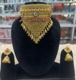 gold-look Padmavati choker set