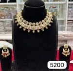 Real Gold Look Mina Kari Short Set – Elegant & Timeless - Image 2