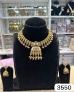 Real Gold Look Kundan Meenakari Set – Premium Design - Image 2