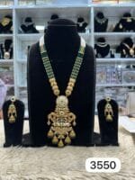 Real Gold Look Kundan Pendant Set – Premium Elegance by Rubela Store - Image 2