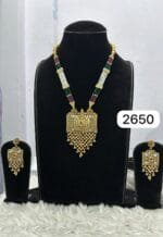 Elegant Gold Look Pendant Set for Every Occasion - Image 2