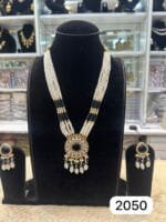 Elegant Mala Set Navy Blue – Rubela Store Exclusive - Image 2