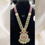 Real Look Mina Kaari with Kundan Pendant Set – Premium Jewellery by Rubela Store ✨