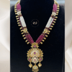 Real Look Golden Mina Kaari Pendant Set – Heritage Beauty