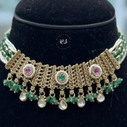 Elegant Real Look Choker Set for Every Occasion