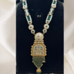 Real Look Green Mala Set – Grace in Every Detail