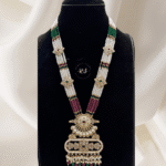 Kundan Hydro Moti Gold Look Pendant Set with Earrings – Rubela Store