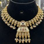 Real Gold Look Kundan Meenakari Set – Premium Design