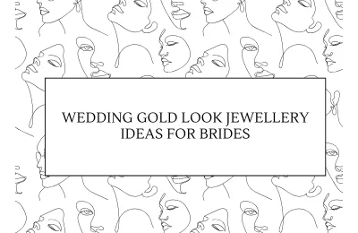 Wedding Gold Look Jewellery Ideas for Brides