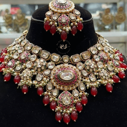 Rubela Real Look Kundan Heavy Set – Royal Elegance