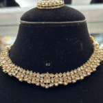 Rubela Shine Royal with the Real Look Golden Polki Kundan Set