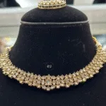 Rubela Shine Royal with the Real Look Golden Polki Kundan Set