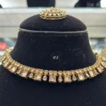 Shine Bright with the Real Look Golden Polki Set