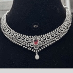 Rubela Glow Royal with Real Look Diamond Ruby Set